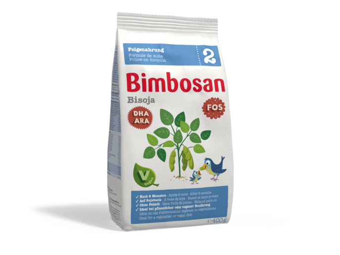 Formule de suite Bimbosan Bisoja, sachet recharge de 400g