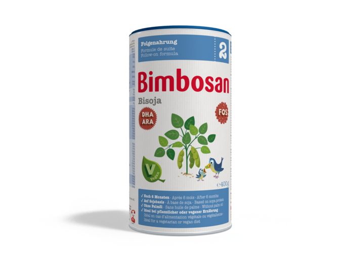 Bimbosan Bisoja Folgenahrung, 400g Dose